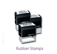 Customized Rubber Stamps